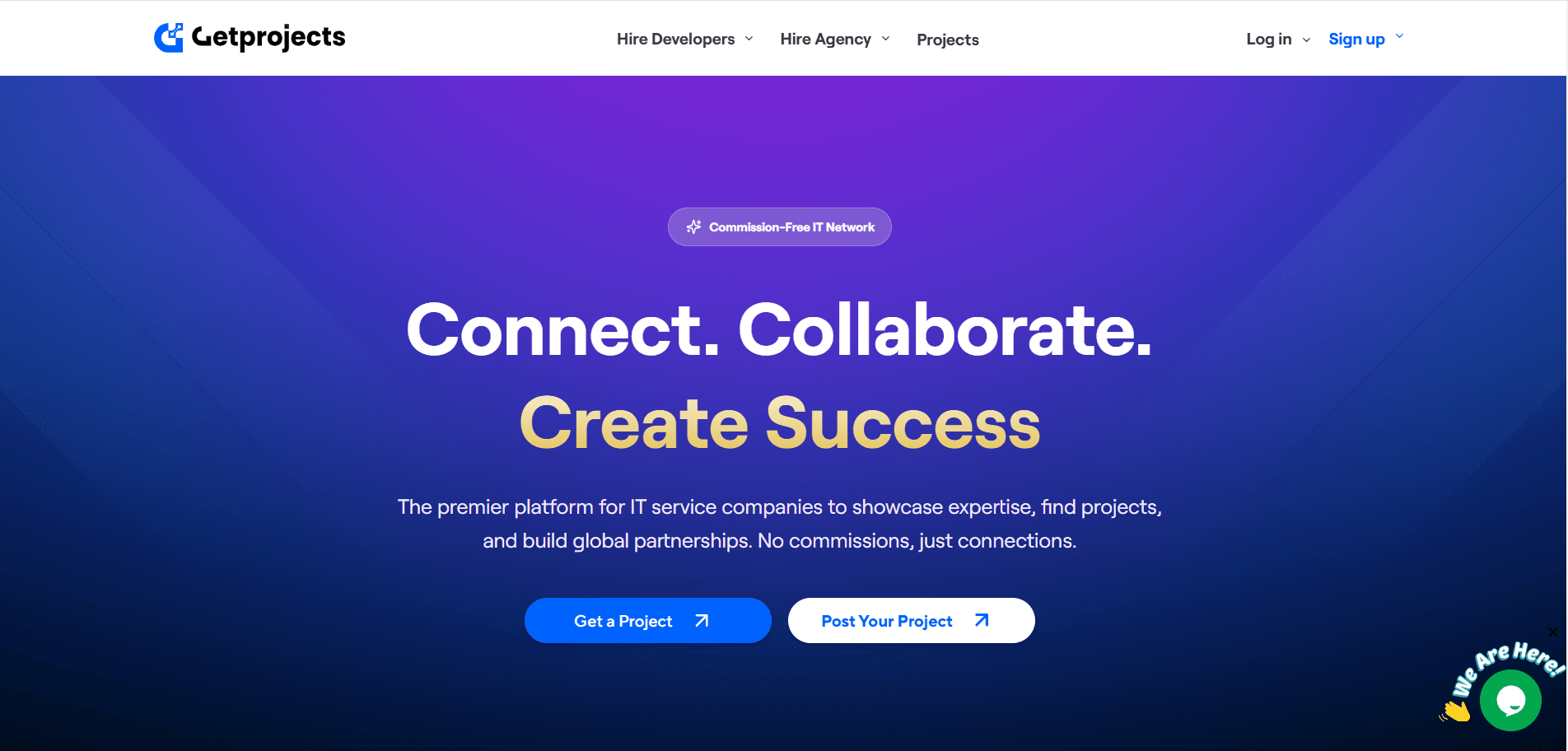 Screenshot of GetProjects.ai - Dynamic Project Platform project